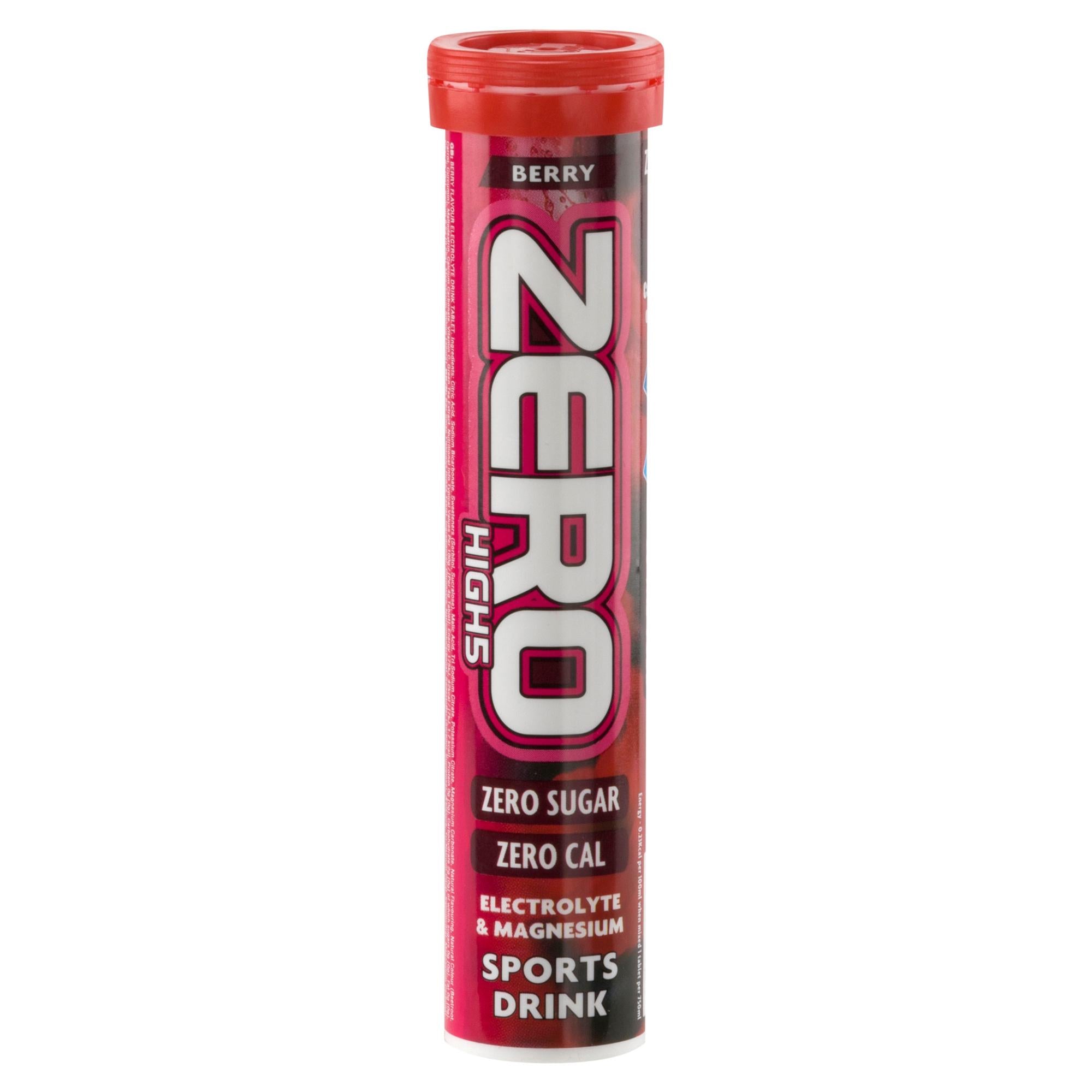 Zero Electrolyte Drinks Tablet- Berry Flavour
