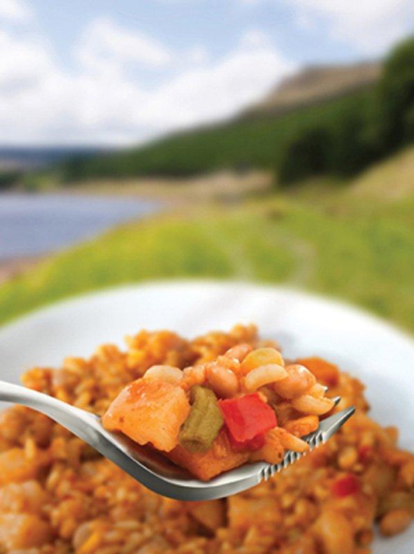 Vegetable Curry & Rice Ready-to-Eat Camping Food