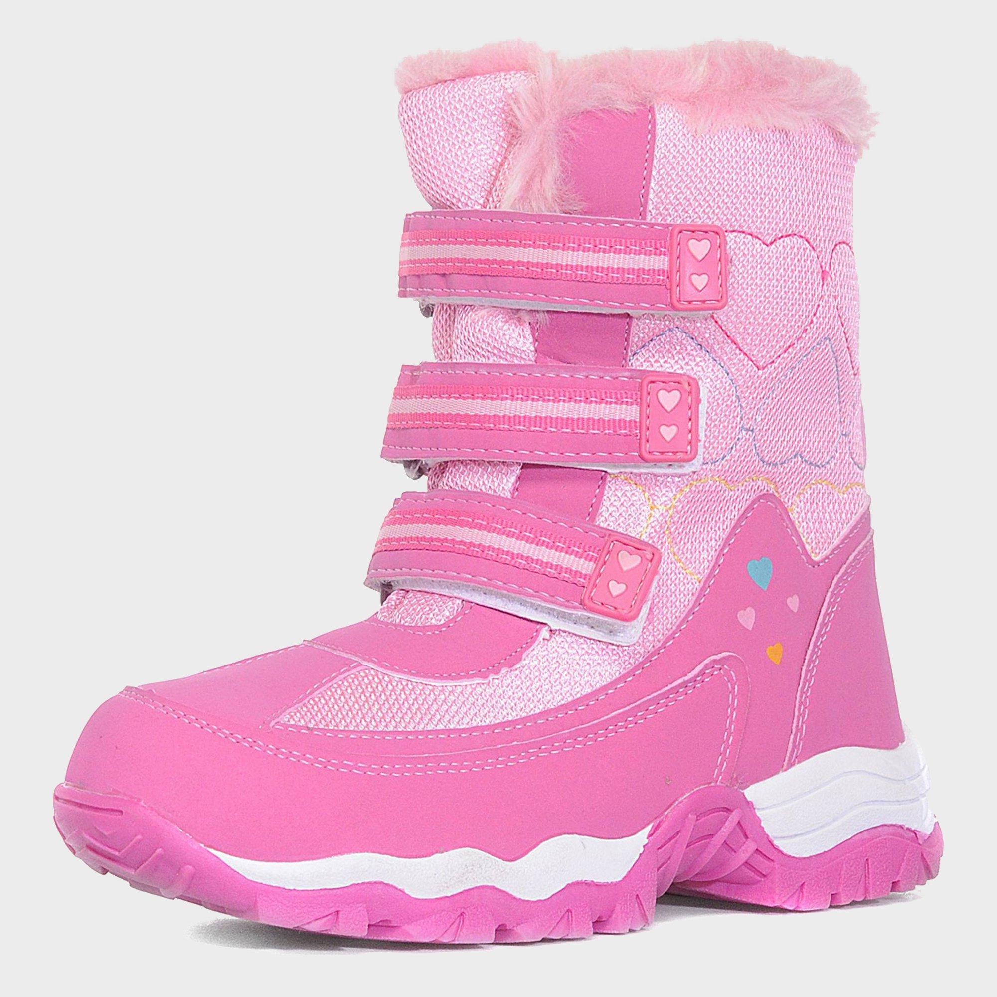 Girls' Fur Snow Boots