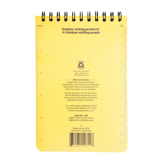 Waterproof Notepad (6x4")