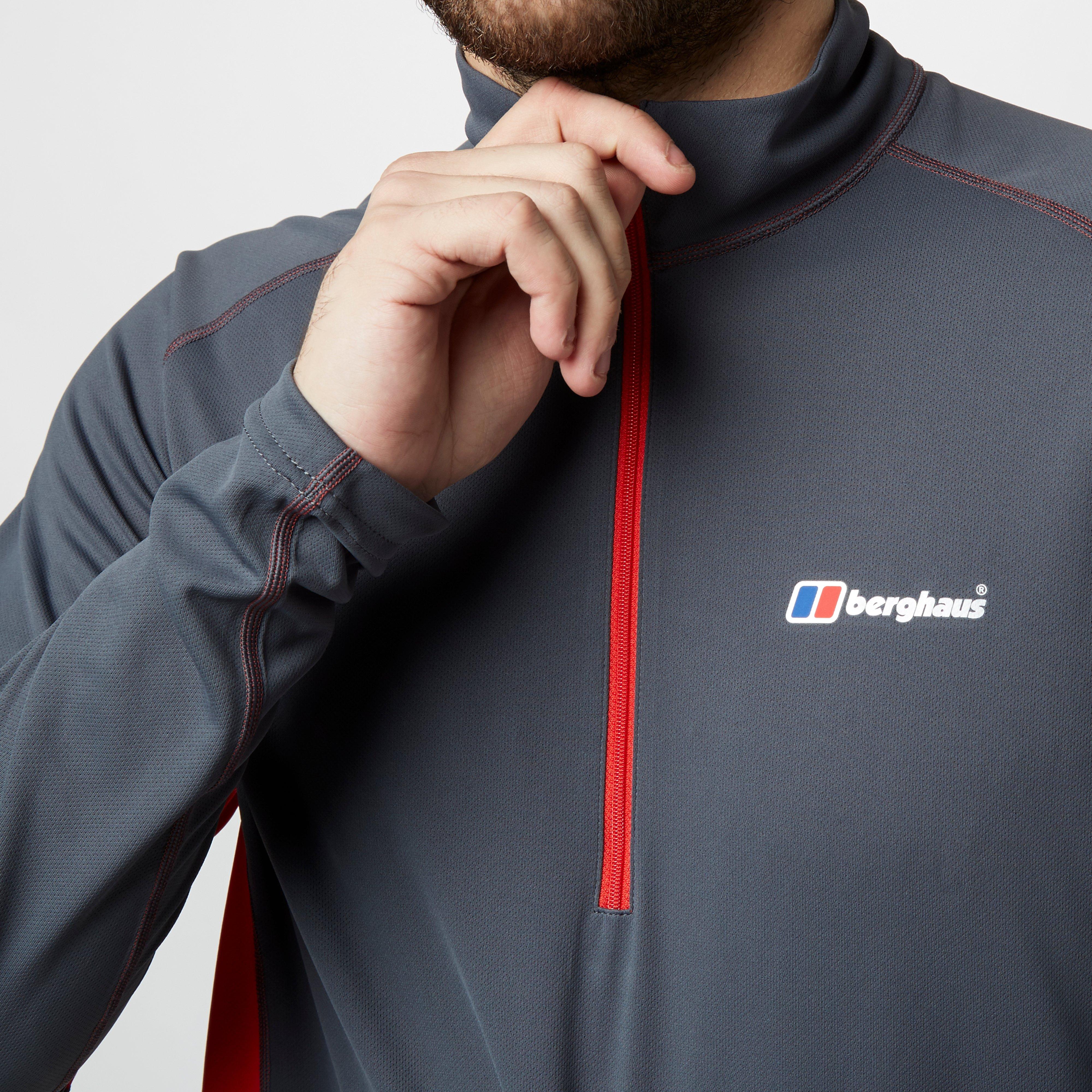 Men's Tech Long Sleeve Zip Tee