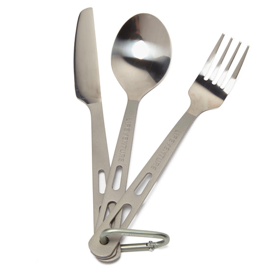 Knife, Fork, Spoon - Titanium