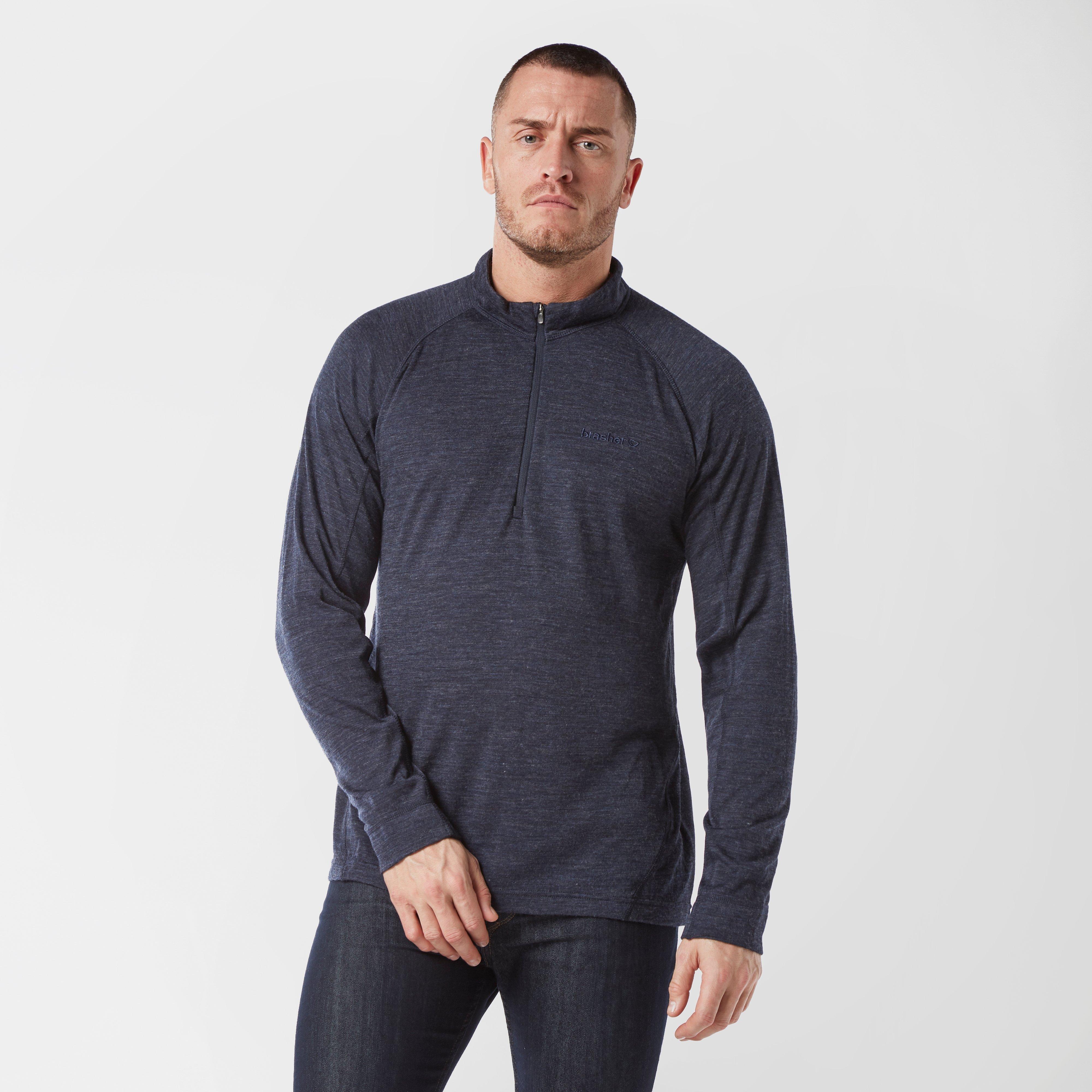 Men's Half Zip Merino Baselayer