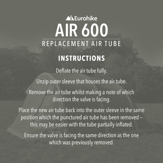 Air 600 Replacement 628F Air Tube