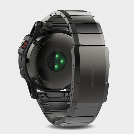 Fenix 5 Sapphire Multi-Sport GPS Watch With Metal Band