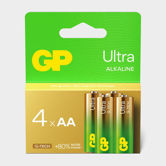 Ultra Alkaline AA 4 Pack