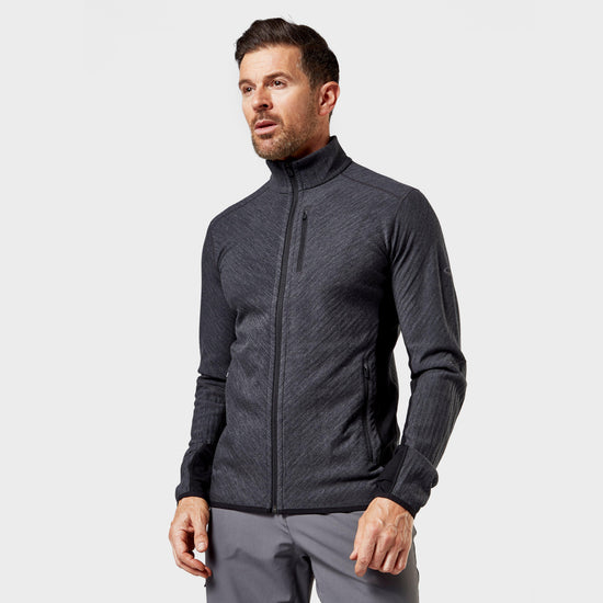 Men's Descender Long Sleeve Zip Fleece