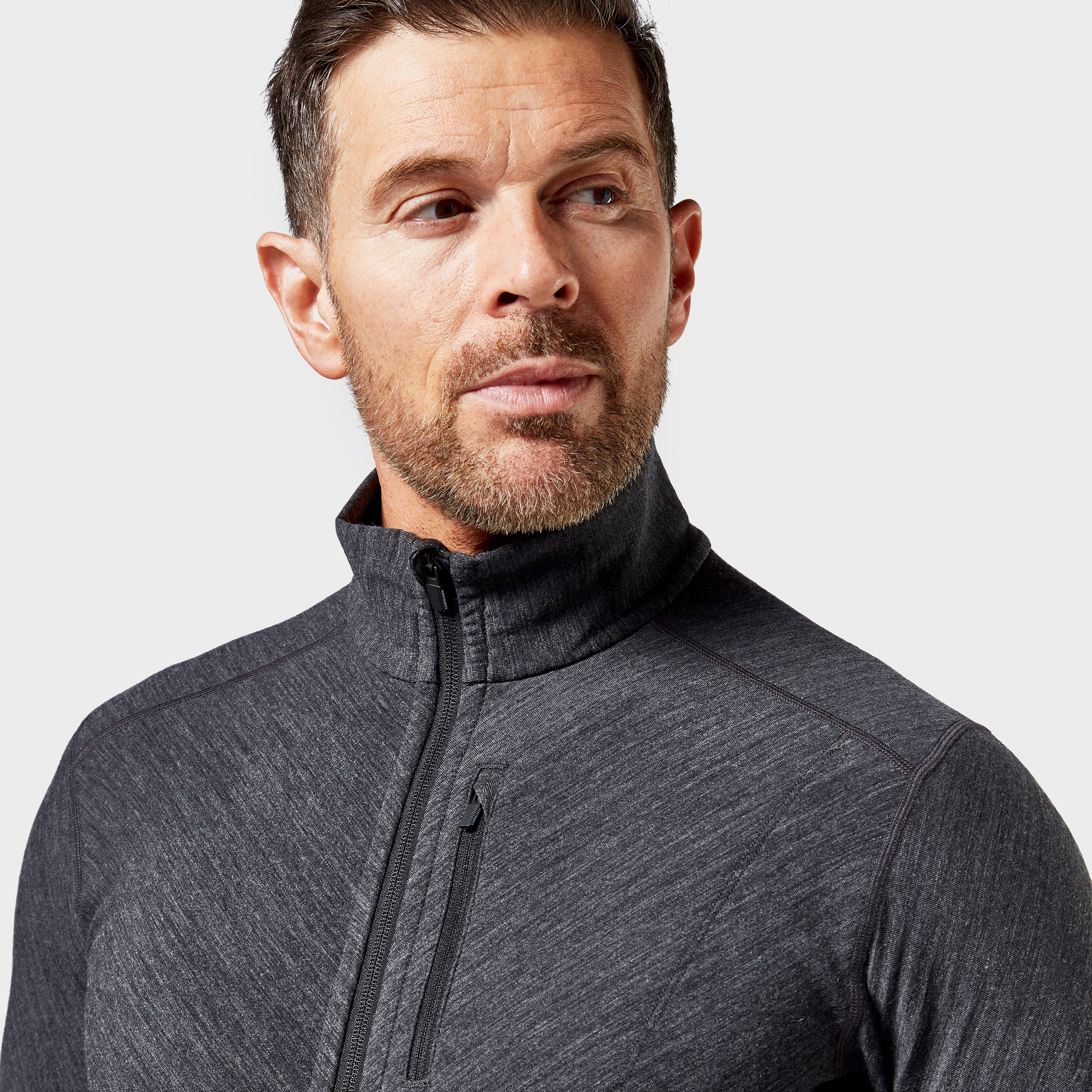 Men's Descender Long Sleeve Zip Fleece