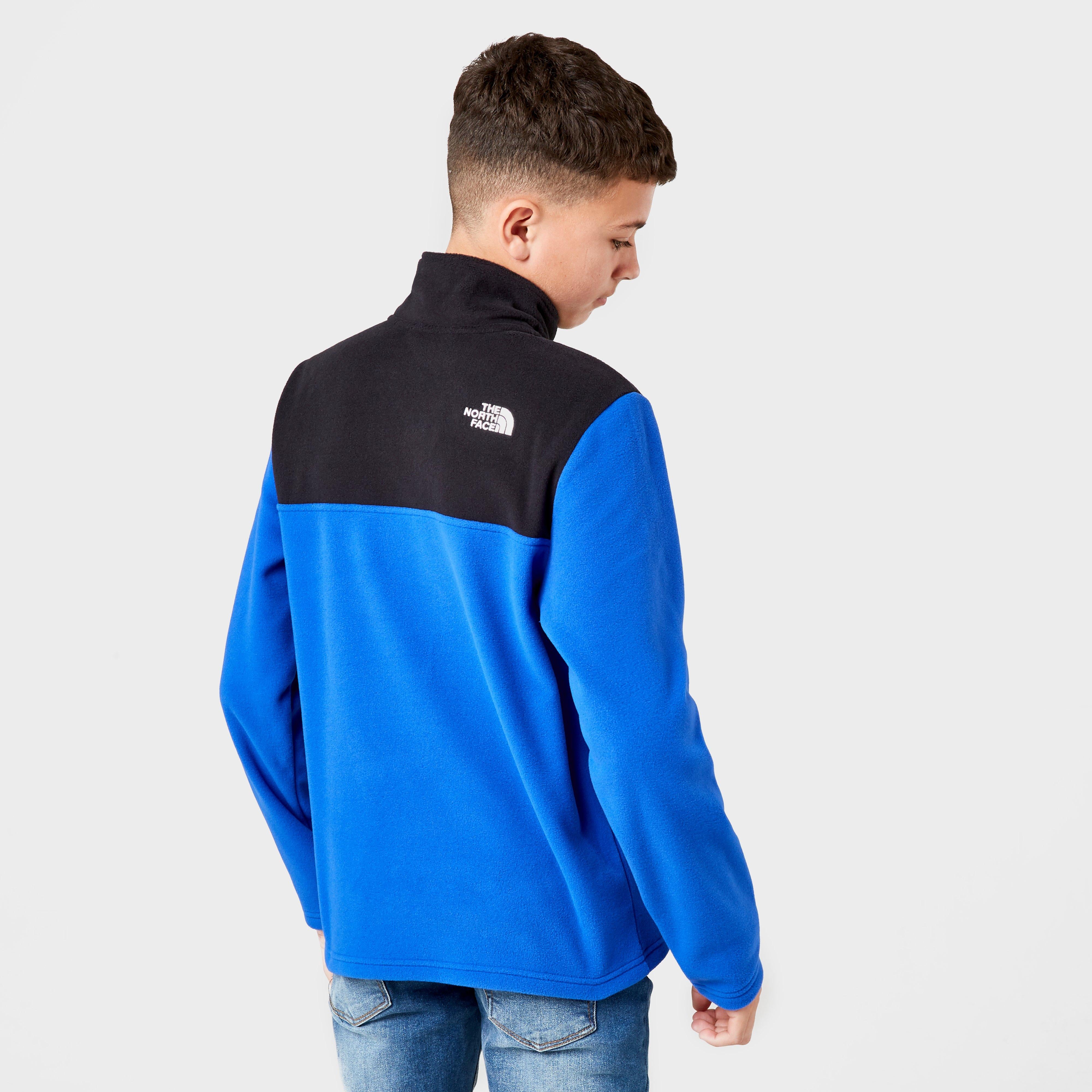 Kids’ Glacier ¼ Zip Block Fleece