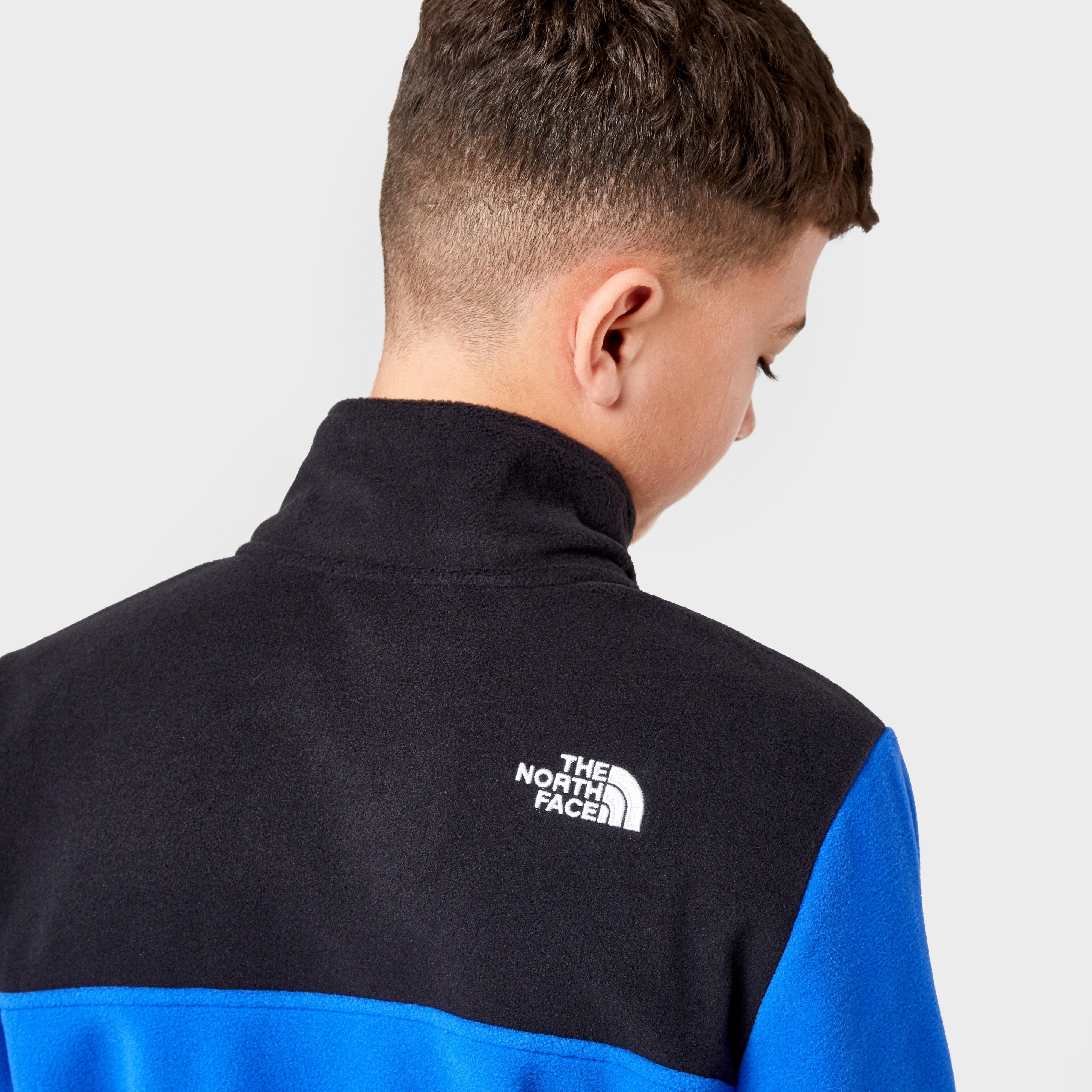 Kids’ Glacier ¼ Zip Block Fleece