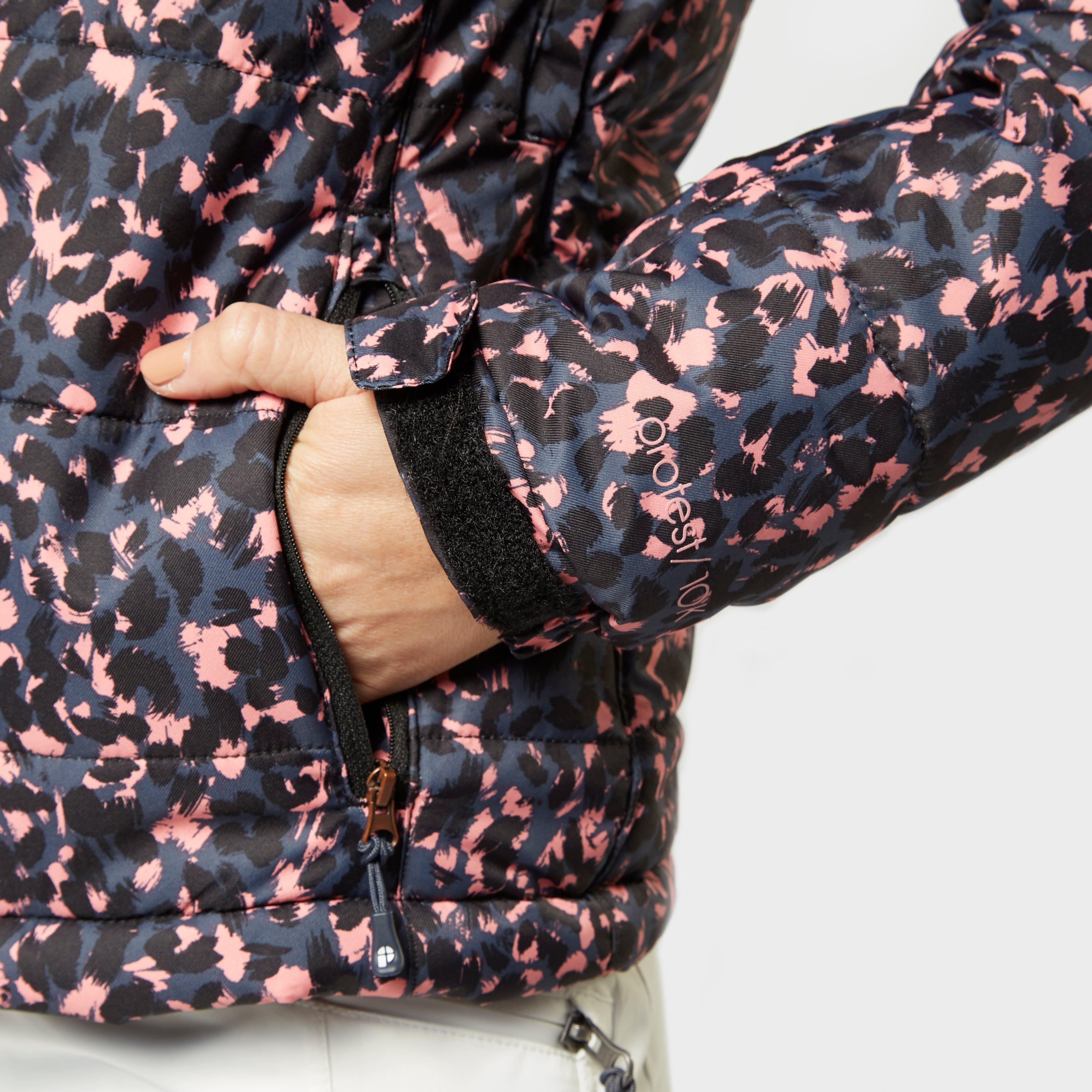 Women's Dante Leopard Print Ski Jacket