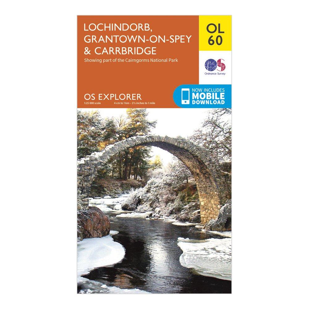 OL 60 Explorer Lochindorb, Grantown-on-Spey & Carrbridge Map