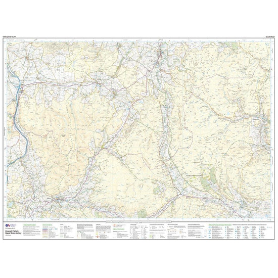 OL 19 Explorer Howgill Fells and Upper Eden Valley Active Map