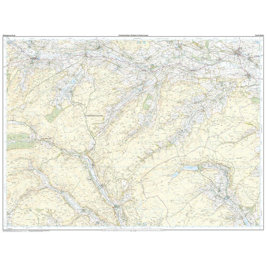 OL 30 Explorer Yorkshire Dales - Northern & Central Area Active Map