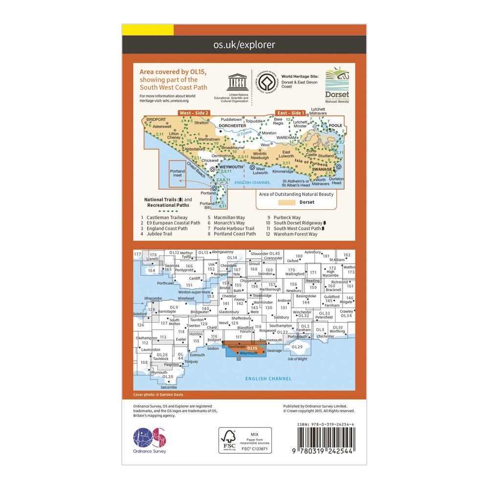 Explorer OL 15 Purbeck and South Dorset