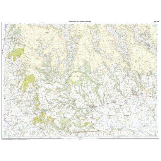 Explorer OL 26 North York Moors Map (Western Area)