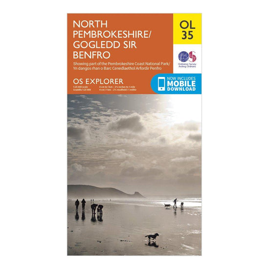 Explorer OL 35 North Pembrokeshire Map