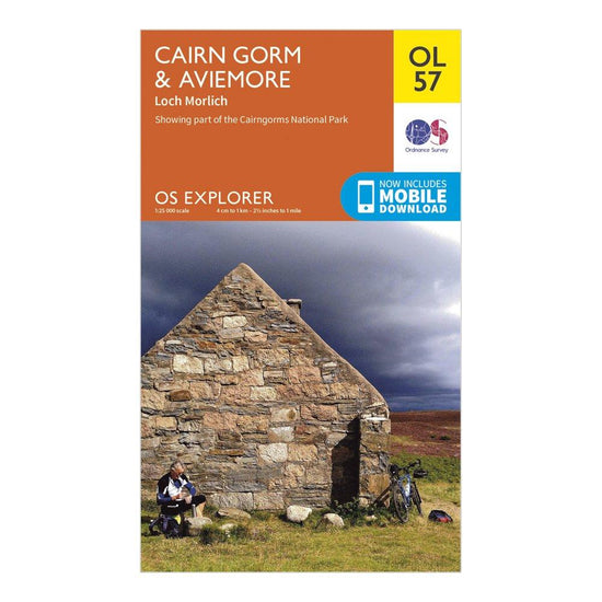 Explorer OL 57 Cairn Gorm & Aviemore Map