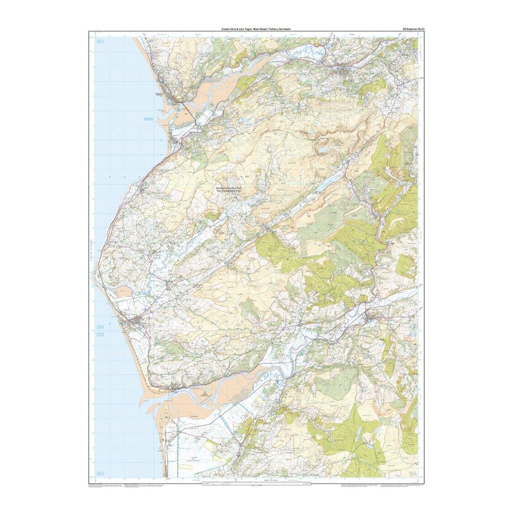 Explorer Active OL 23 Cadair Idris & Llyn Tegid Map