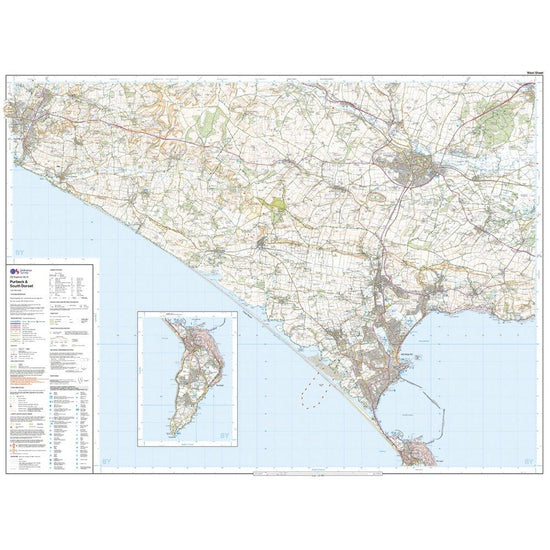 Explorer OL 15 Active D Purbeck & South Dorset Map