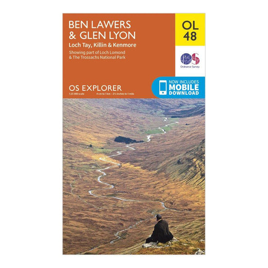 Explorer OL 48 Ben Lawers & Glen Lyon Map
