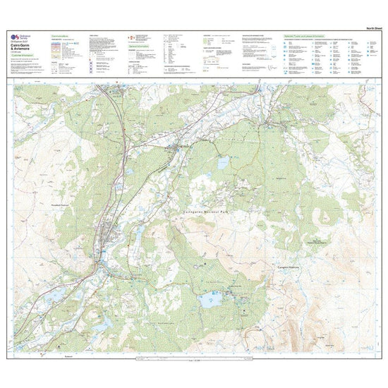 Explorer Active OL 57 Cairn Gorm & Aviemore Map
