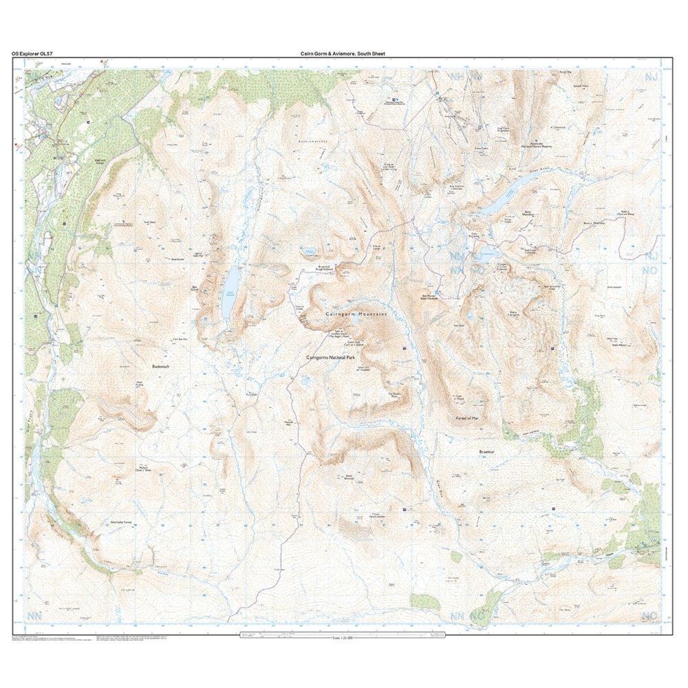 Explorer Active OL 57 Cairn Gorm & Aviemore Map