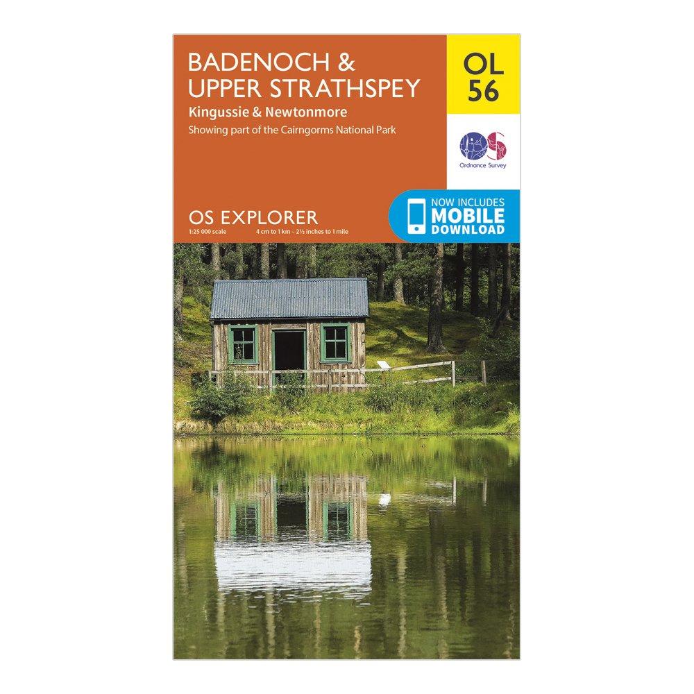 Explorer OL 56 Badenoch & Strathspey Map