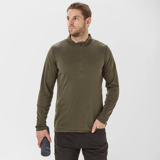 Men’s Long Sleeve Thermal Zip Baselayer