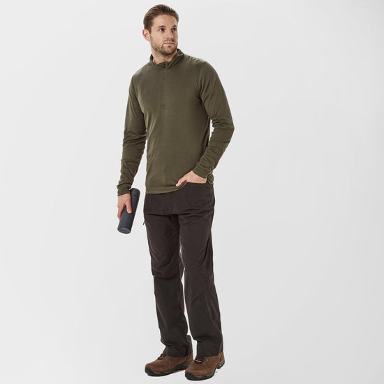 Men’s Long Sleeve Thermal Zip Baselayer