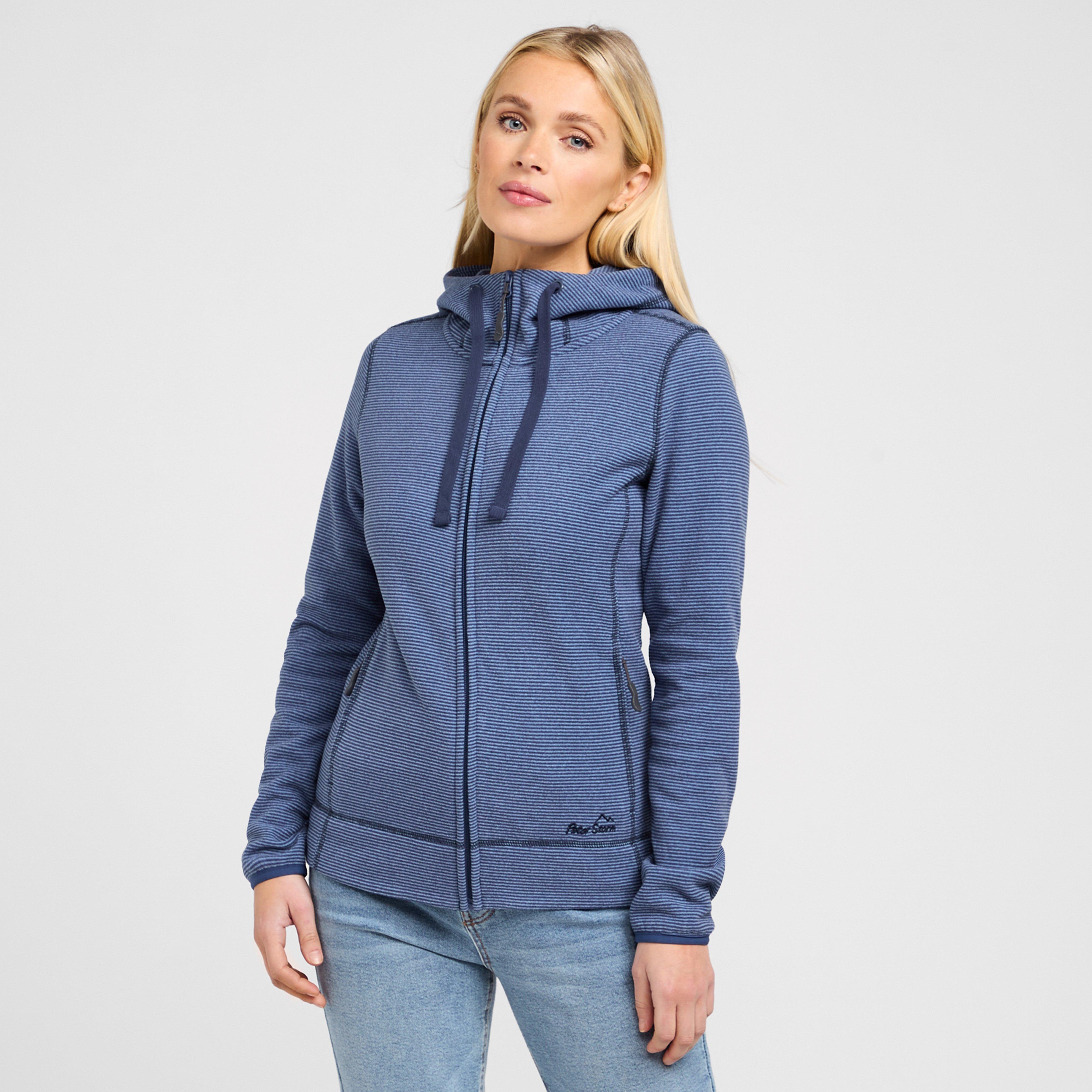 Blue Peter Storm Women's Full Zip Hooded Stretch Fleece – Blacks