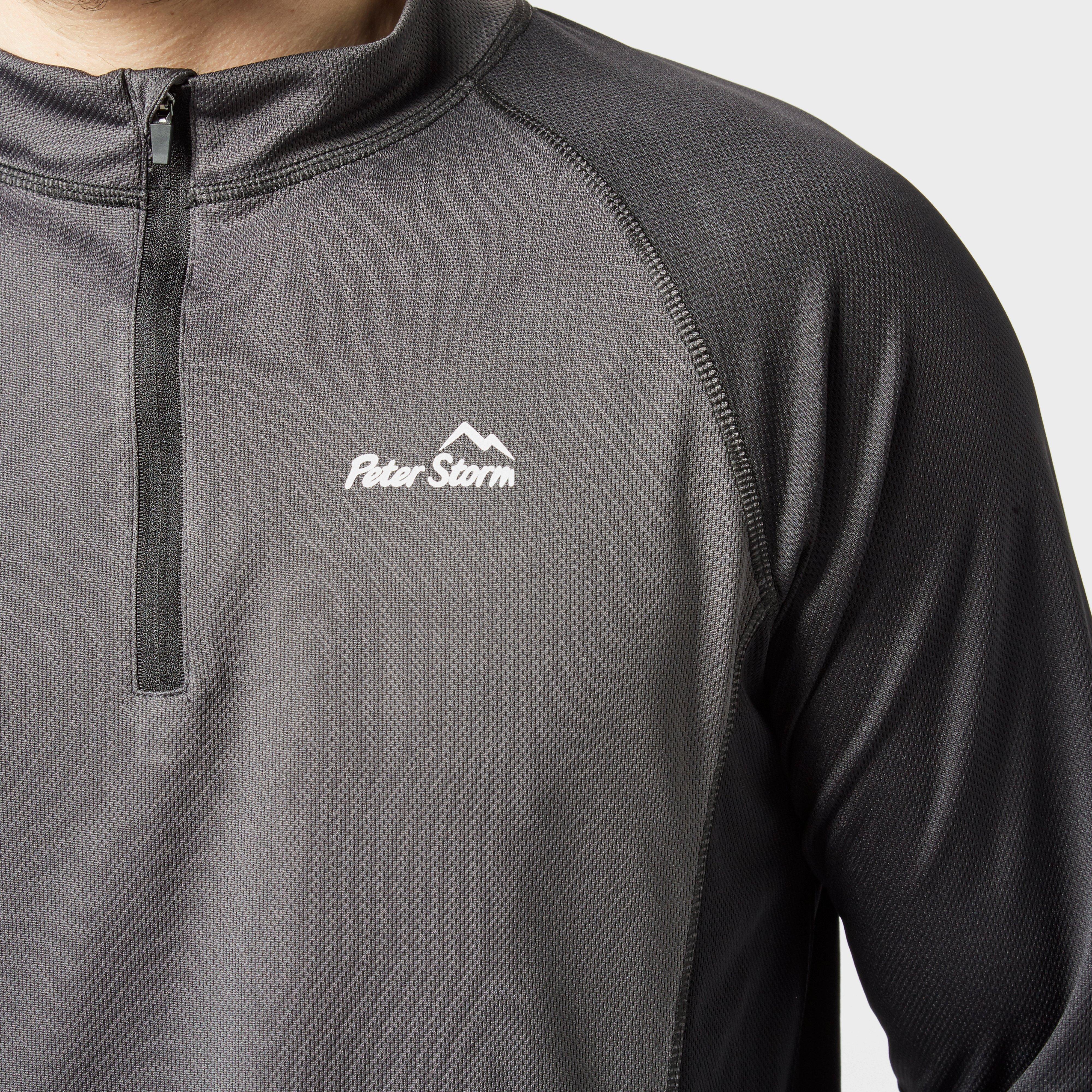 Men's Long Sleeve Zip Tech T-Shirt