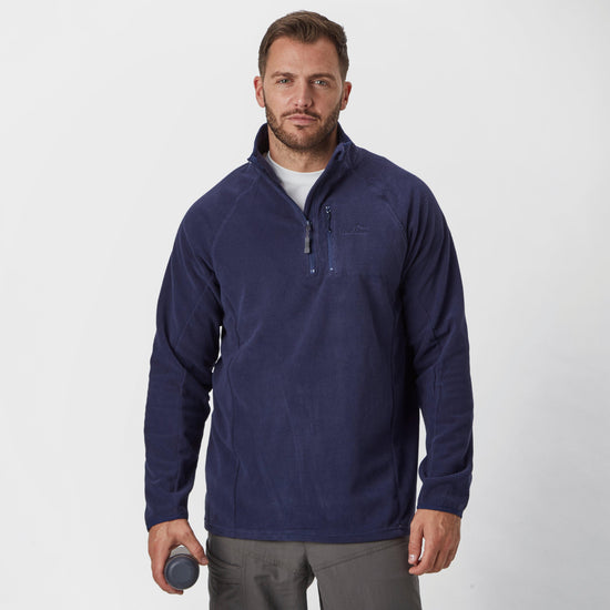 Men’s Grid Half-Zip Fleece