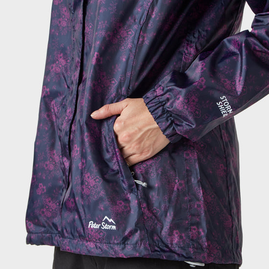 Women's Printed Packable Jacket