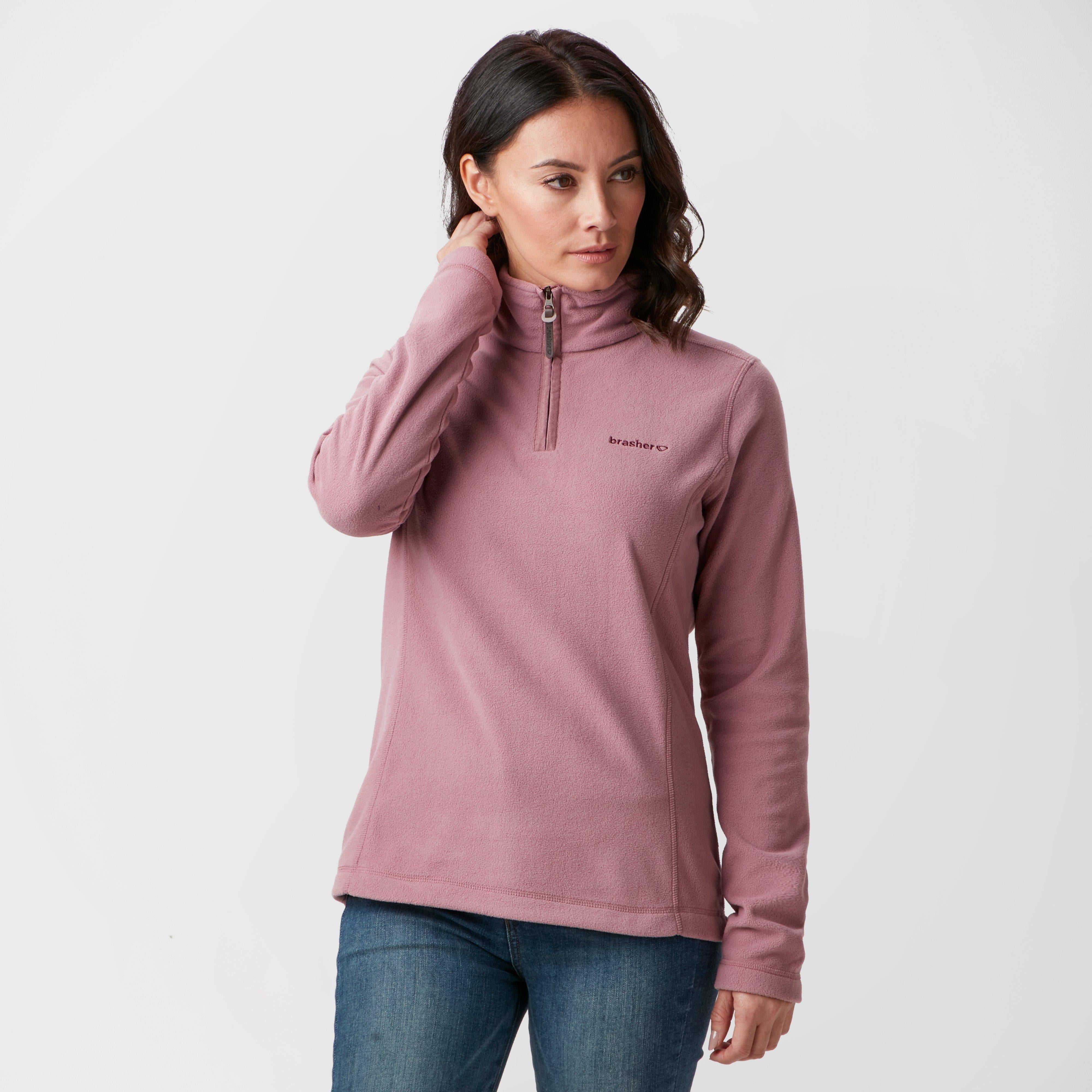 Women's Bleaberry Half Zip Fleece