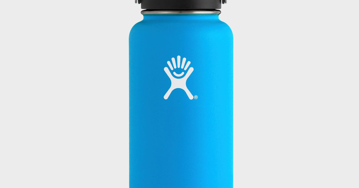 Blue Hydro Flask 32oz Wide Mouth Flask – Blacks