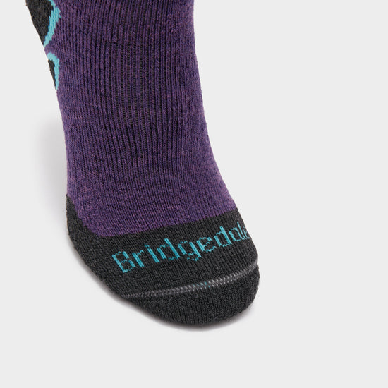 Women's Ski Midweight Merino Performance Over Calf Socks