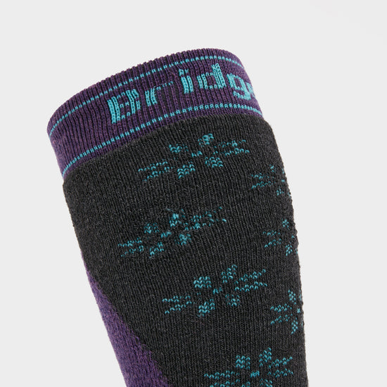 Women's Ski Midweight Merino Performance Over Calf Socks