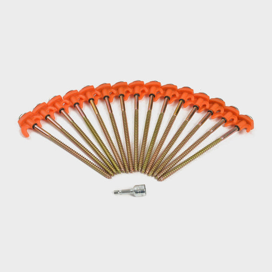 Screw Tent Pegs (Hexagonal Head)