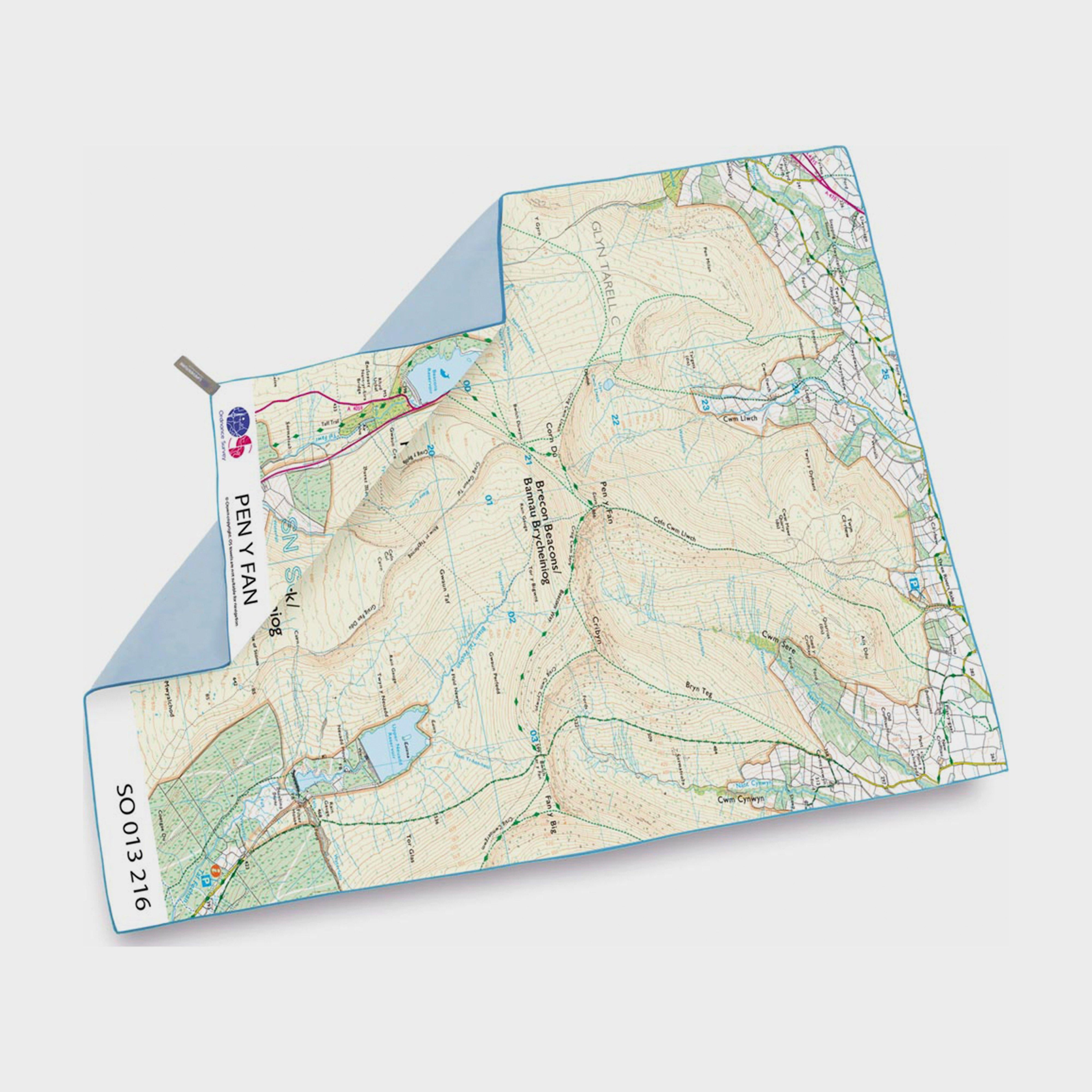 SoftFibre Ordnance Survey Travel Towel XL (Pen-Y-F