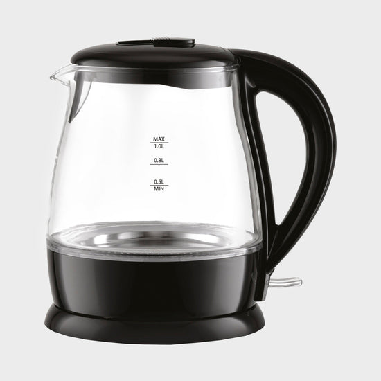 Low Wattage Light Up Glass Kettle
