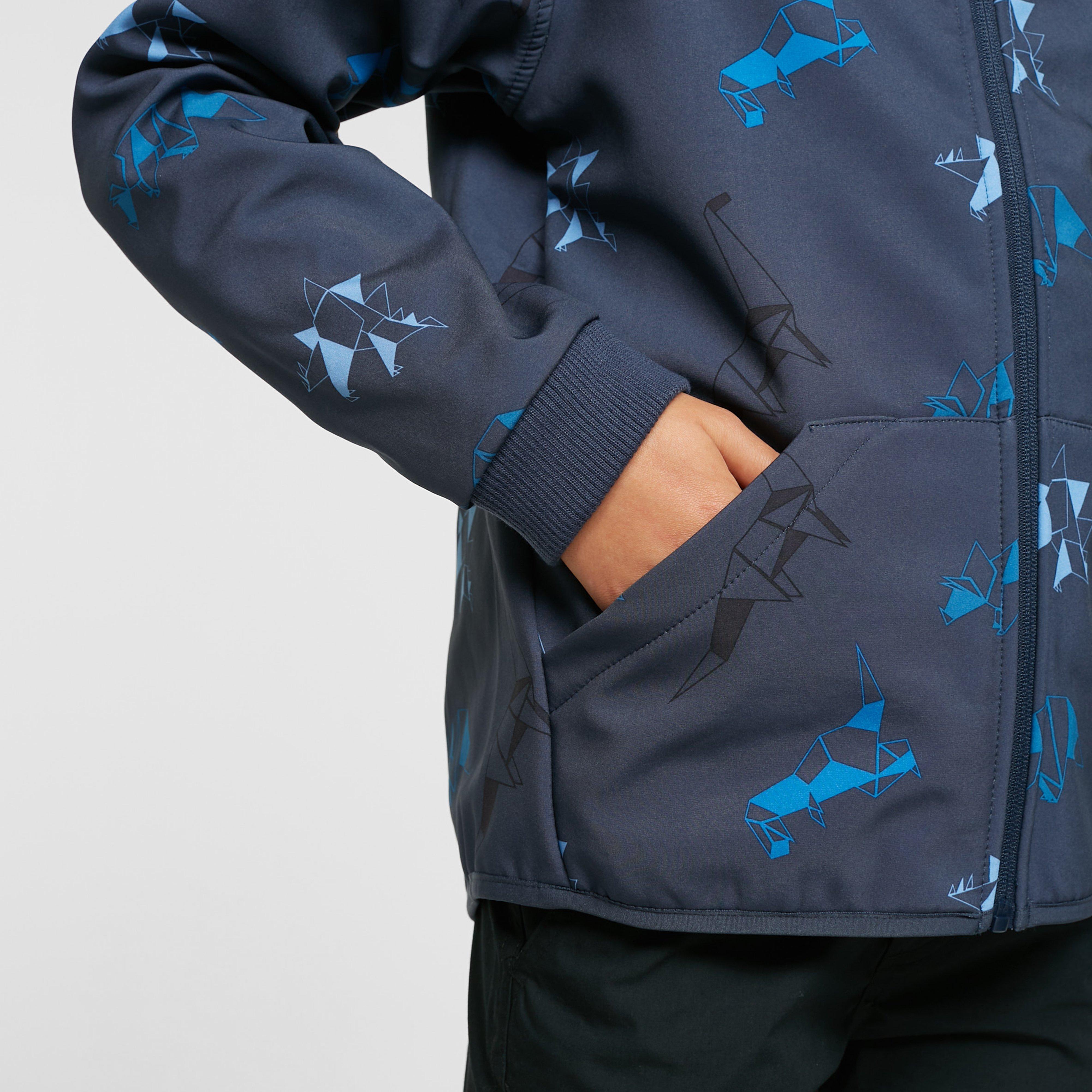 Kids' Geo Dino Softshell Jacket