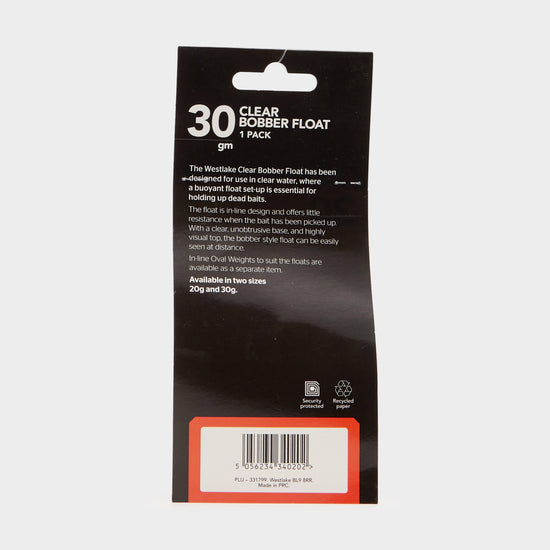 Clear Pike Bob Float 30G