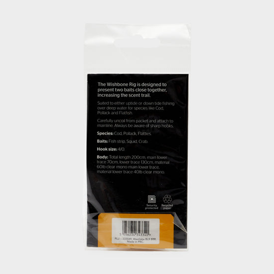 2 Hook Wishbone Rod 4/0