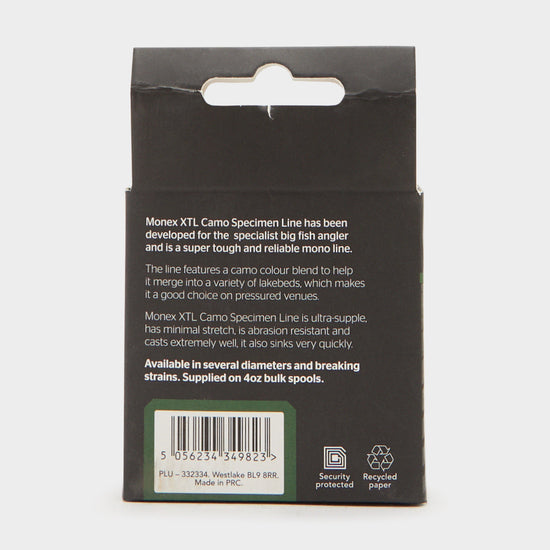 Extra Strong Mono Monex XTL Camo Specimen Line (20lb)