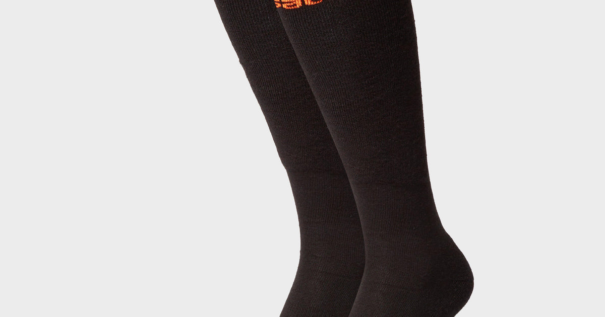 salomon compression ski socks Black Salomon Men's Morillion Ski Socks 2 Pack – Blacks