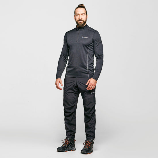 Men's Dart Zip-Neck T-Shirt