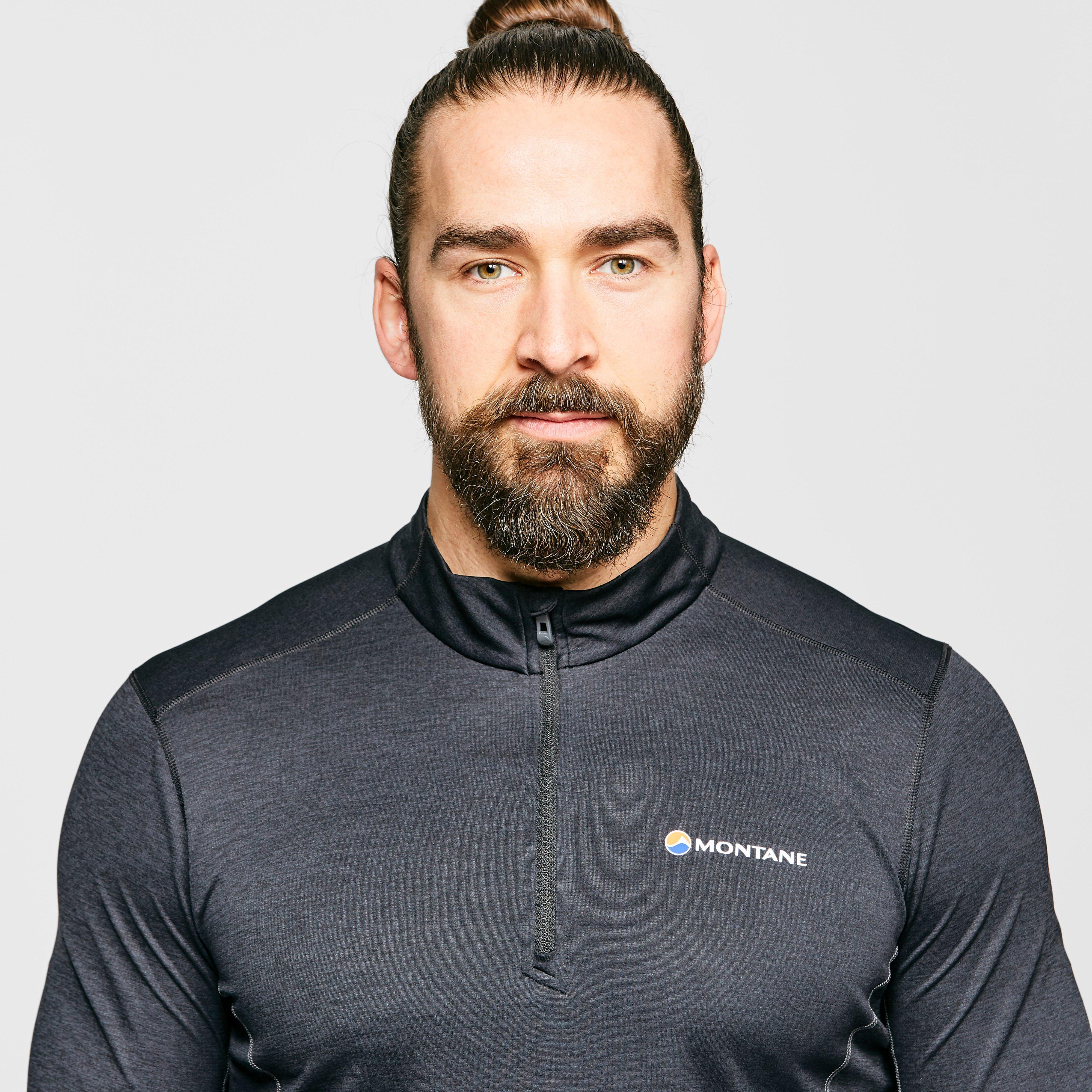 Men's Dart Zip-Neck T-Shirt