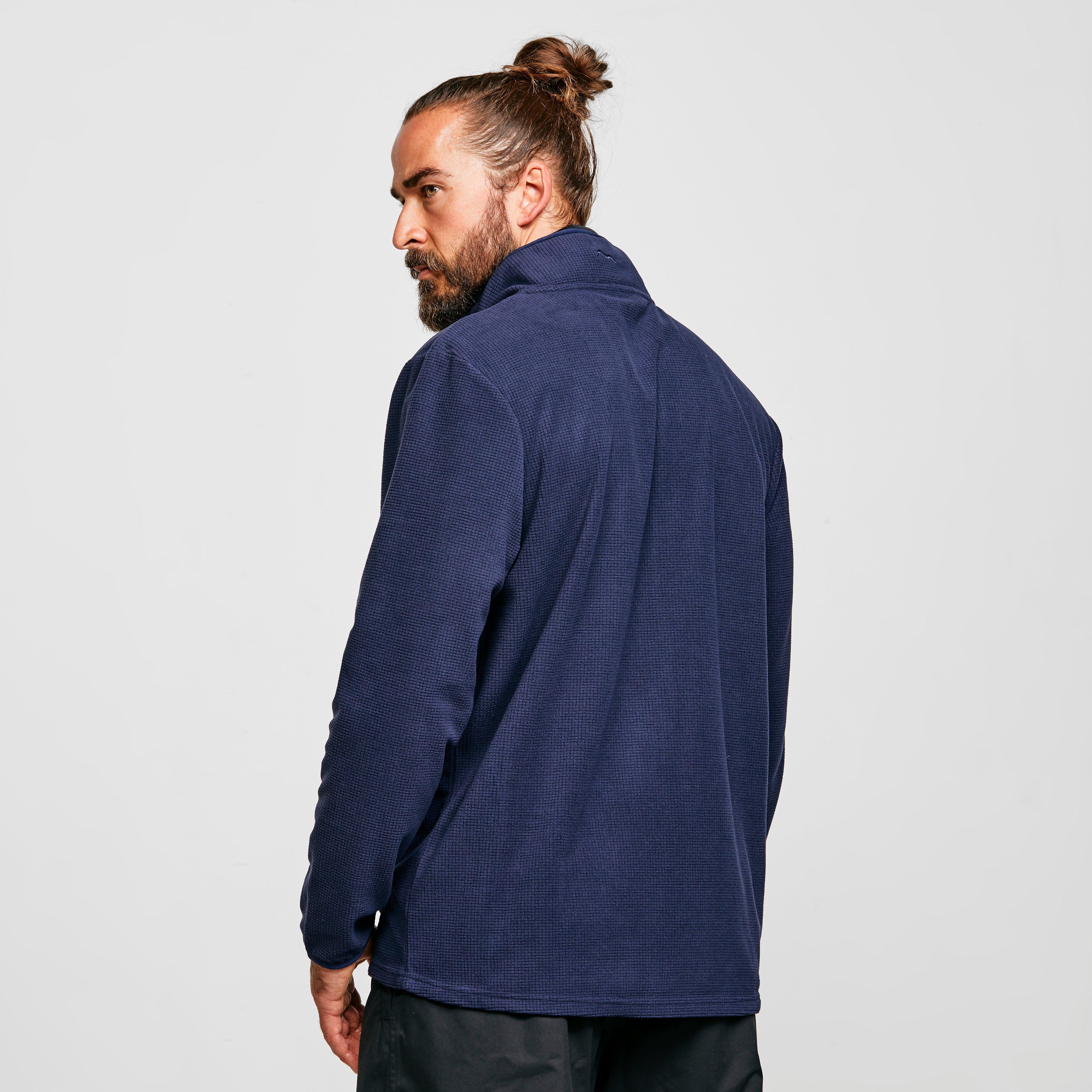 Men’s Grid Full-Zip Fleece