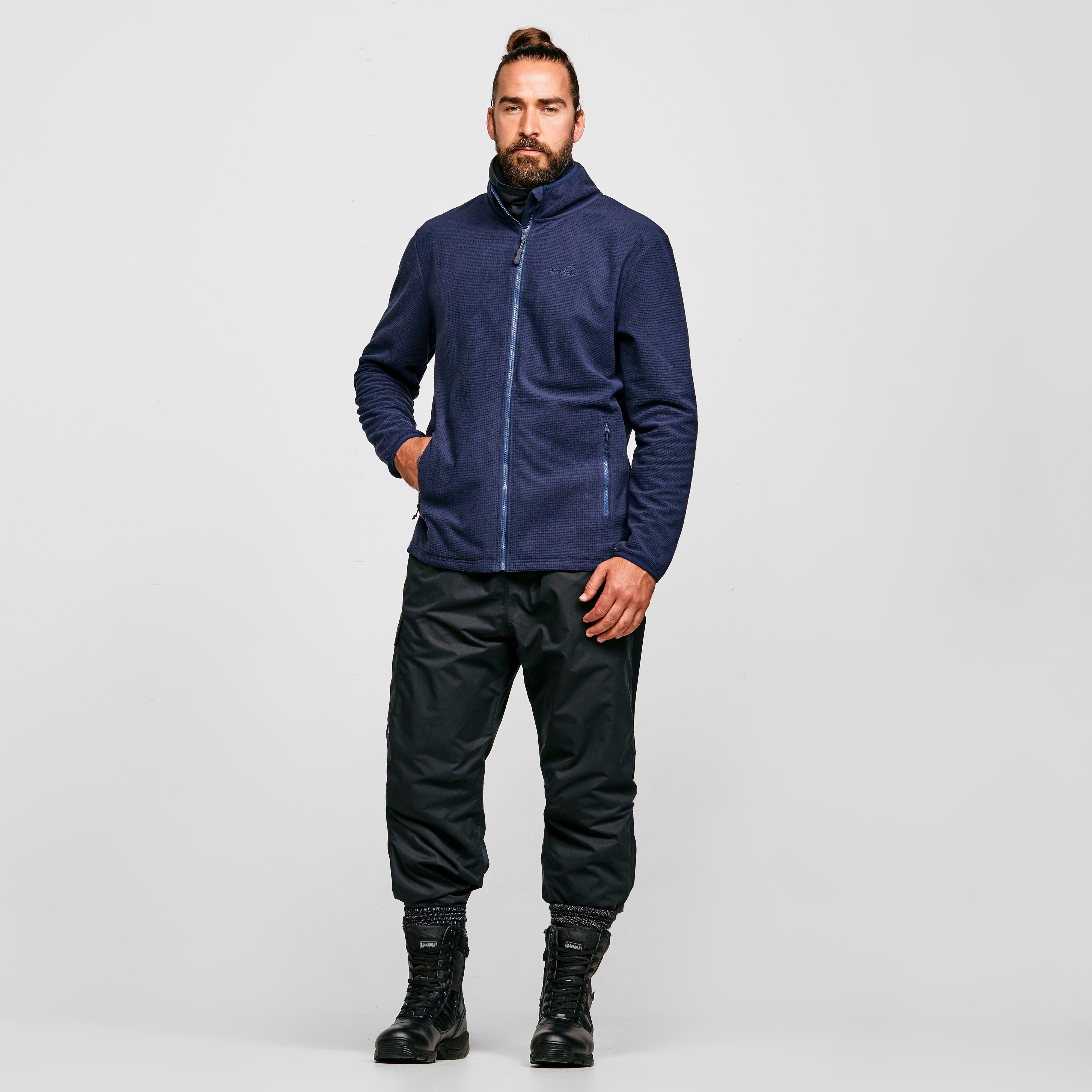 Men’s Grid Full-Zip Fleece